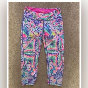 Lilly Pulitzer vibrant colored luxletic leggings medium